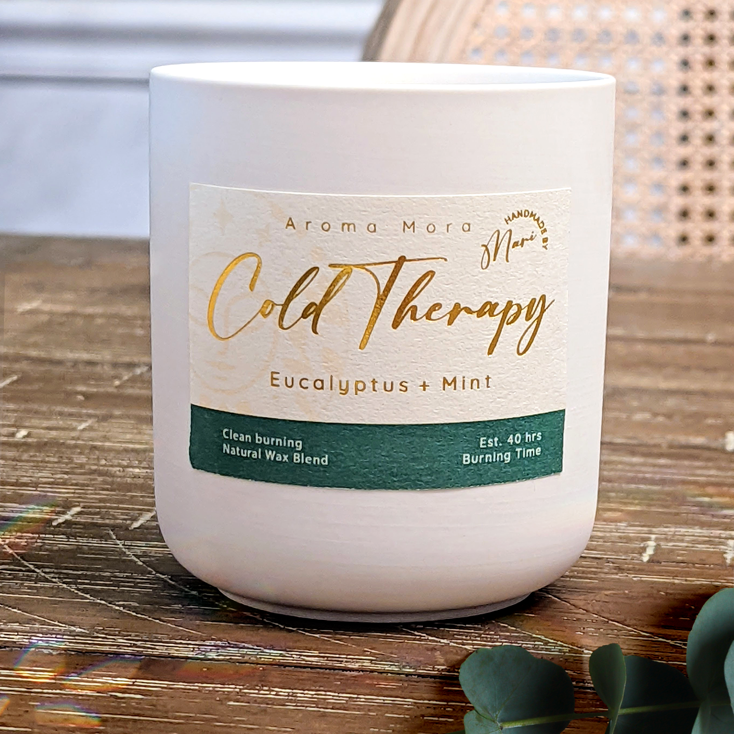 Cold Therapy | Coconut & Soy Candle | Non-Toxic