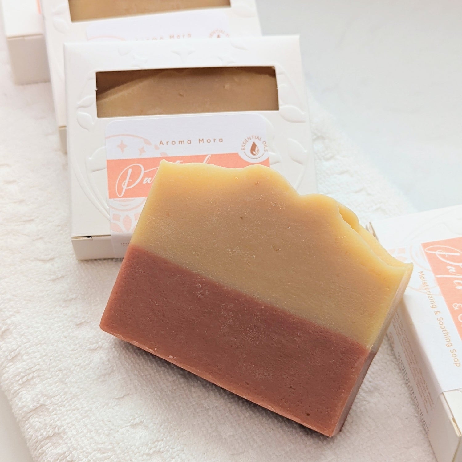 Goat Milk Patchouli and Sandalwood | Natural Soap | Rose Clay
