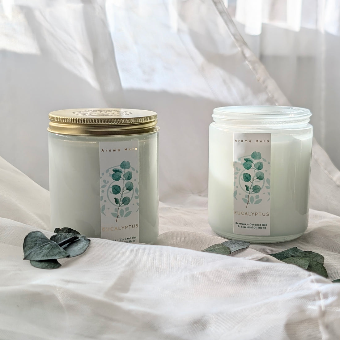 Eucalyptus | Beeswax Candle | All-Natural