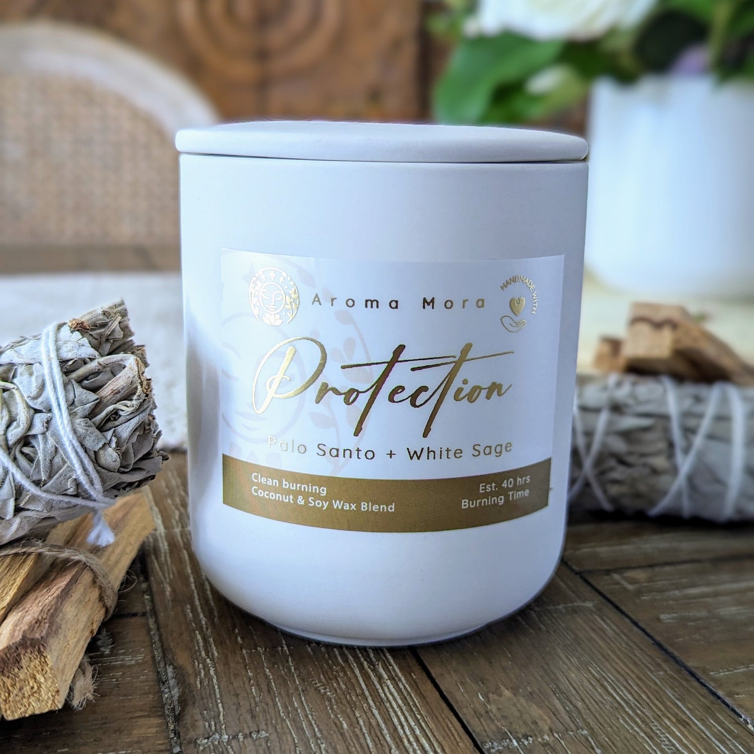 Protection | Coconut & Soy Candle | Non-Toxic