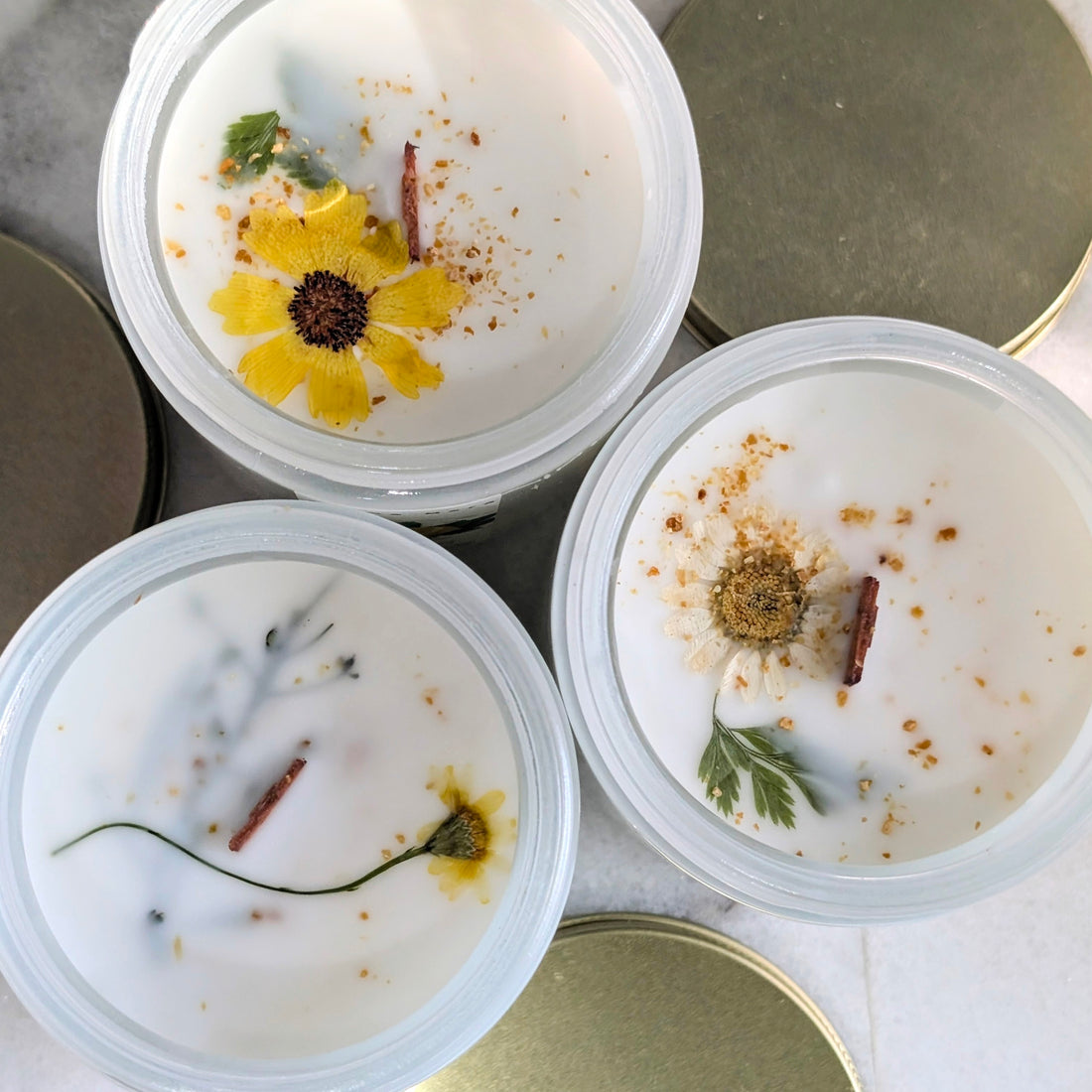 Lemon & Mint | Beeswax Candle | All-Natural