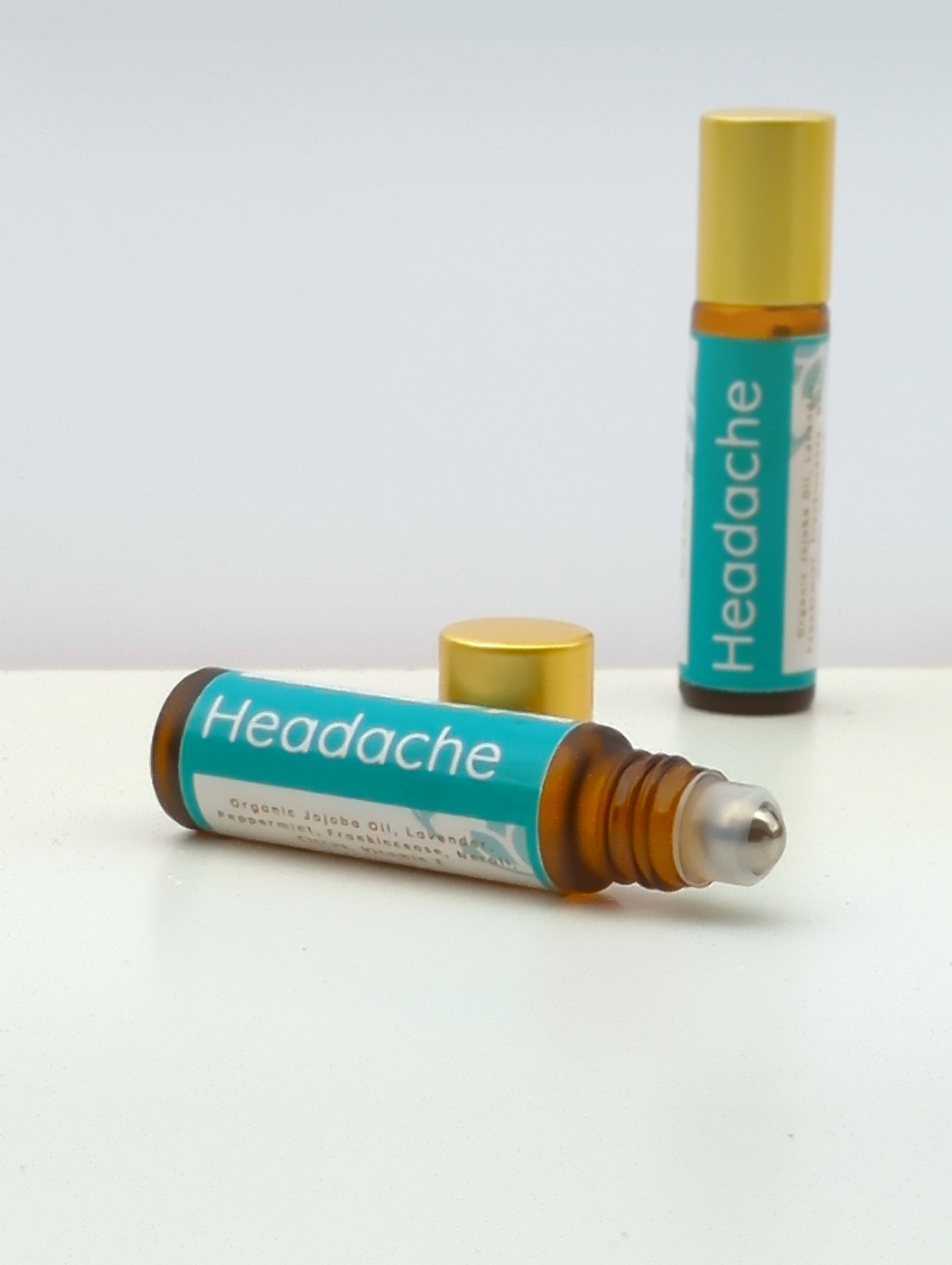 Headache | Peppermint & Frankincense | Essential Oil Roll-On