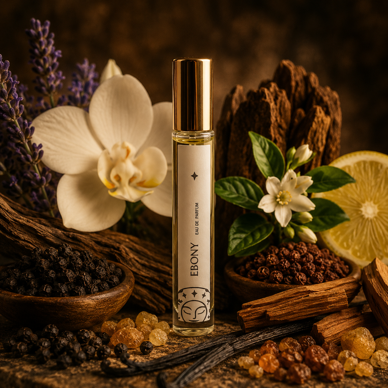 Ebony Parfum | Sandalwood + Orris