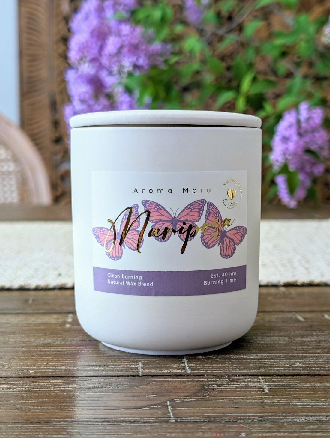 Mariposa | Coconut &amp; Soy Candle | Non-Toxic