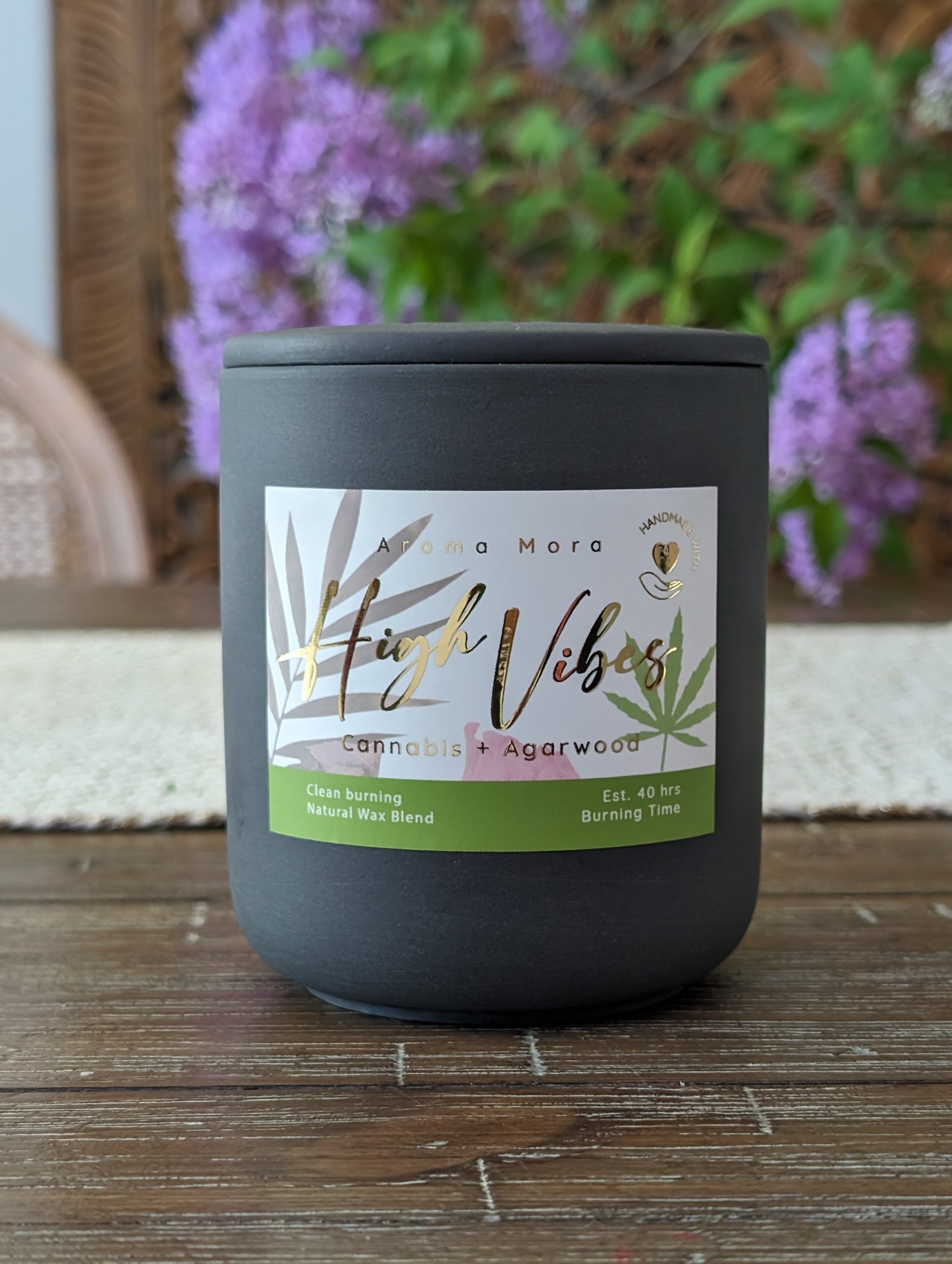 High Vibes | Coconut &amp; Soy Candle | Non-Toxic