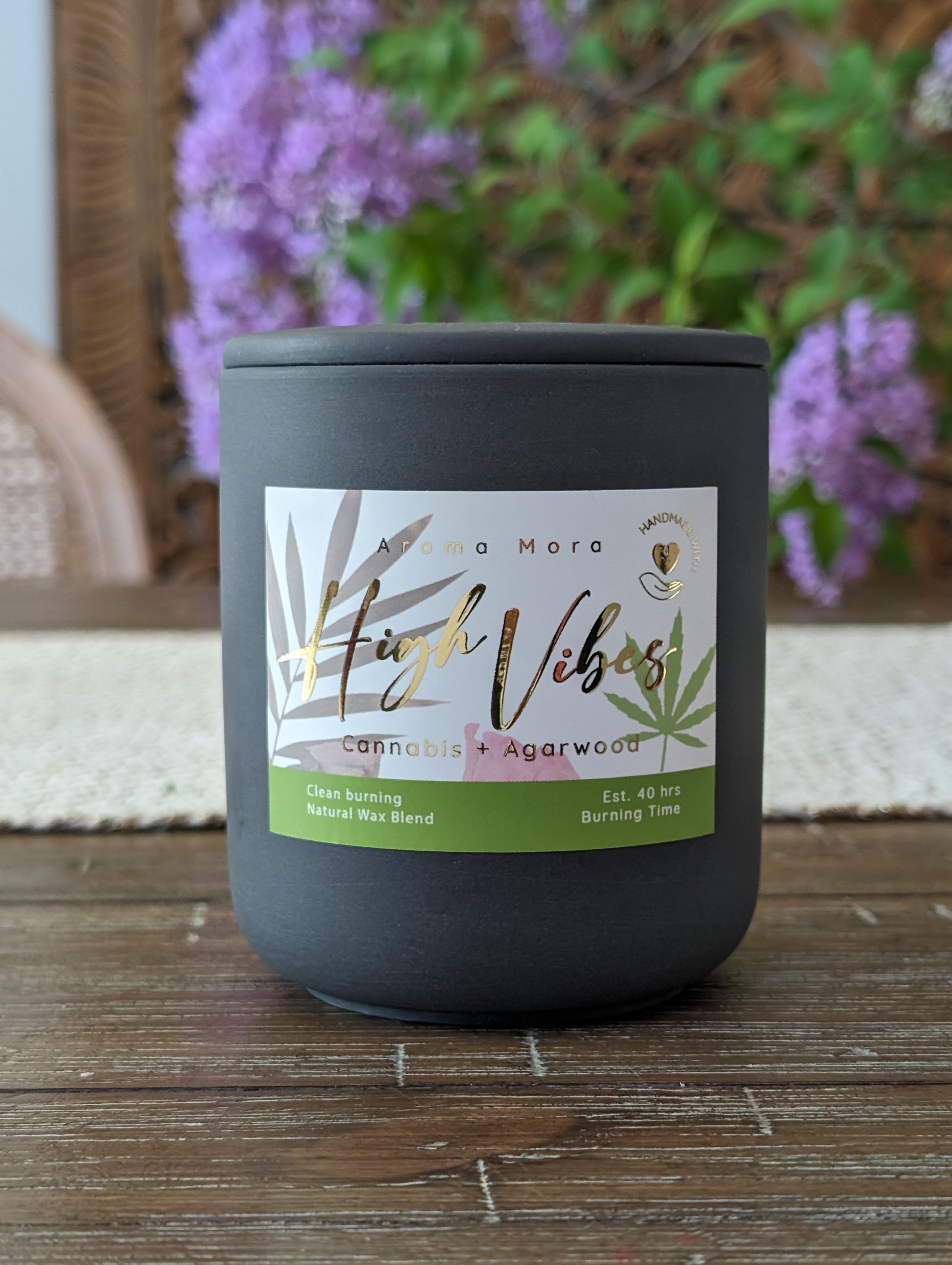 High Vibes | Coconut &amp; Soy Candle | Non-Toxic