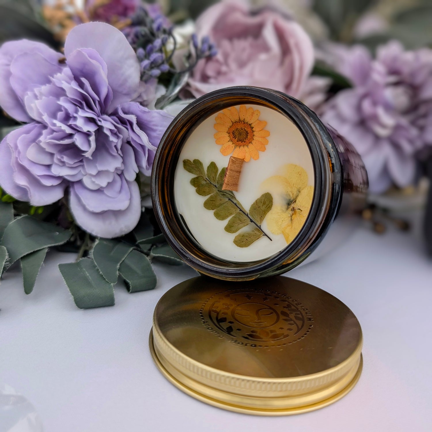 Cinnamon &amp; Clove | Beeswax Candle | All-Natural
