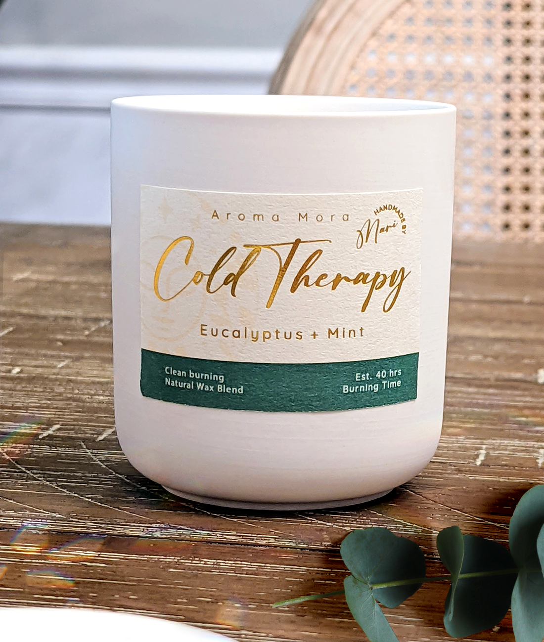 Cold Therapy | Coconut &amp; Soy Candle | Non-Toxic
