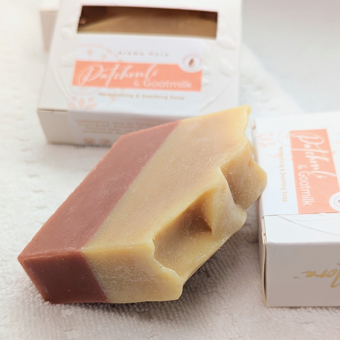 Goat Milk Patchouli and Sandalwood | Natural Soap | Rose Clay