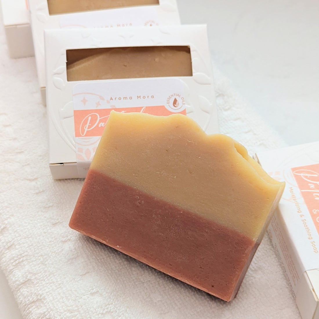 Goat Milk Patchouli and Sandalwood | Natural Soap | Rose Clay