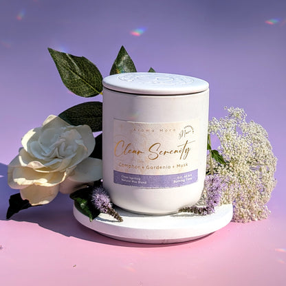 Clear Serenity | Coconut &amp; Soy Candle | Non-Toxic