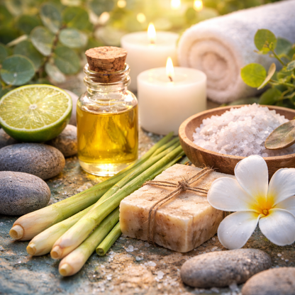 Spa Day Candle | Lemongrass &amp; White Tea