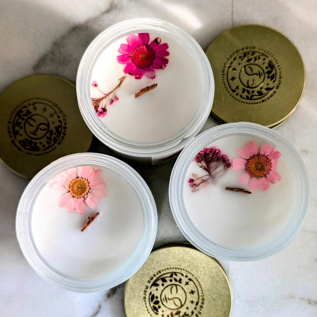 Geranium | Beeswax Candle